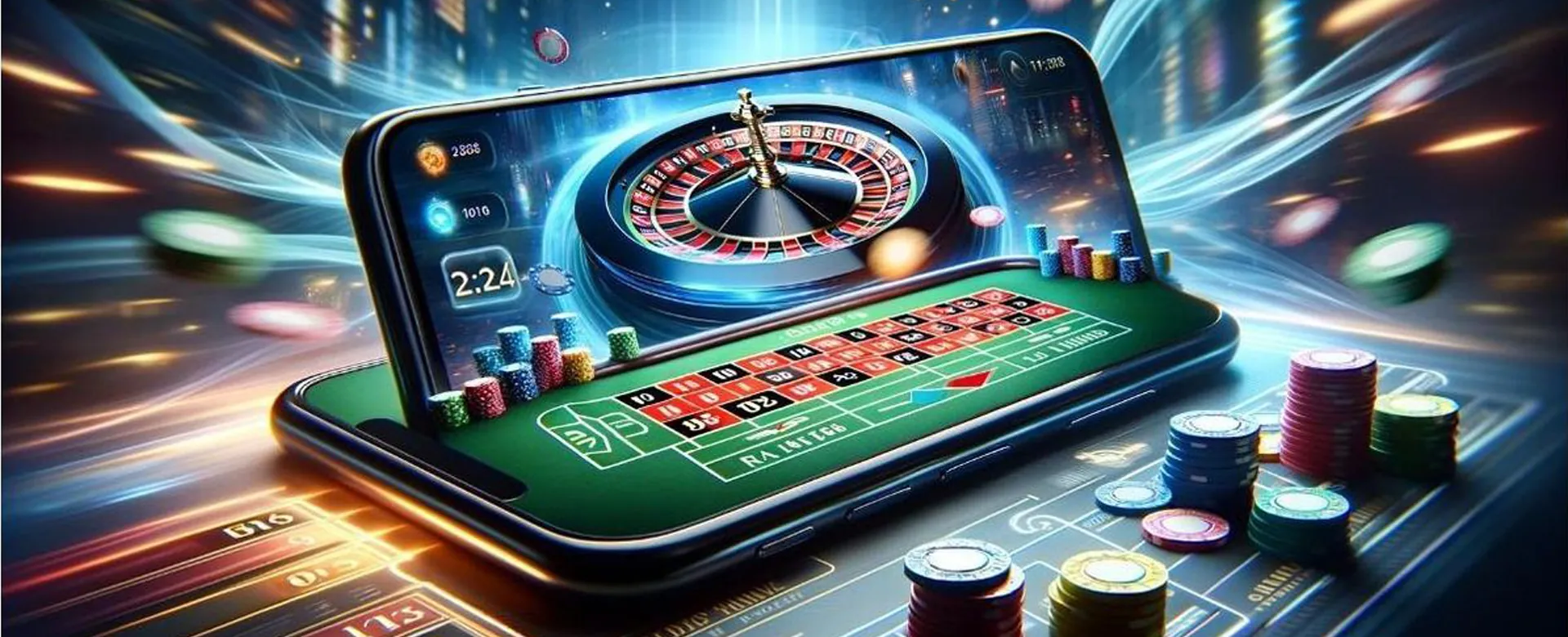 Hotjili Live Casino Dealer with cards and chips